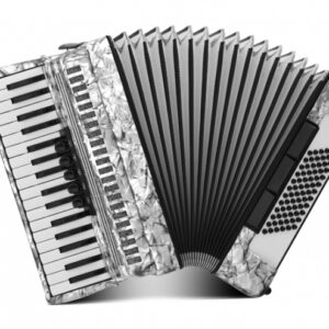 Achat-III-72/34-GY Achat 72 Аккордеон 34/72/III/5/3, серый, с ремнями и чехлом, Weltmeister