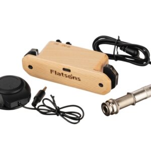 FR6 Звукосниматель для акустической гитары, трансакустический, Flatsons