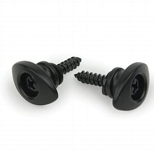 PWEEP102 Крепление ремня, эллиптическое, черное, Planet Waves