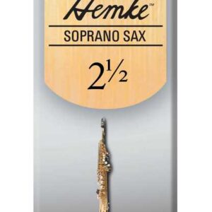 RHKP5SSX250 Hemke Трости для саксофона сопрано, размер 2.5, 5шт, Rico
