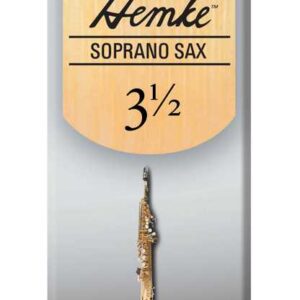 RHKP5SSX350 Hemke Трости для саксофона сопрано, размер 3.5, 5шт, Rico