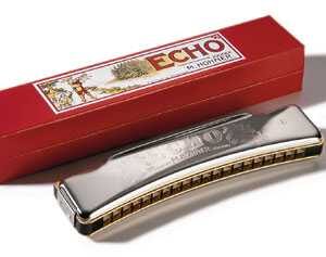 M149501 Echo 40 C-major Stimmen Губная гармошка октавная Hohner