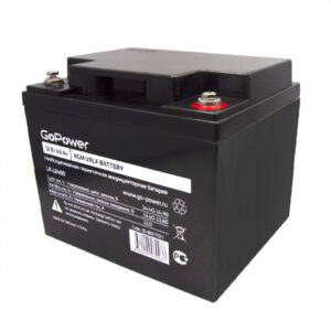 00-00017021 LA-12400 Аккумулятор cвинцово-кислотный 12В, GoPower