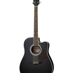 DG220CEBK Акустическая гитара со звукоснимателем, с вырезом Naranda