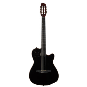 032181 ACS SLIM Nylon Black HG Электро-акустическая гитара, Godin