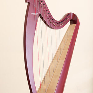 M005 MIRA Арфа 28 струн, цвет отделки - Красный, Resonance Harps