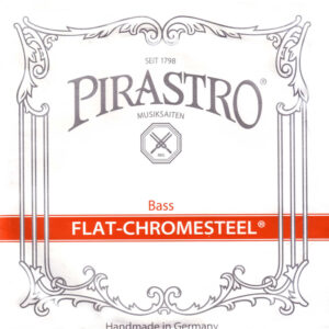 342000 Flat-Chromesteel SOLO Комплект струн для контрабаса размером 3/4, Pirastro