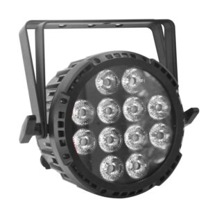 BAT-12A Светодиодный прожектор, аккумуляторный, беспроводной, IP65, RGBWAUV, 12х12Вт, LFocus
