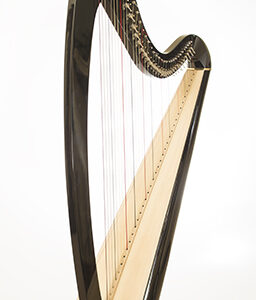 RHL004 Арфа леверсная, 36 струн, цвет: черный, Resonance Harps