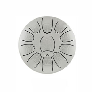 FTD-611F-WH Глюкофон, 15см, Фа мажор, белый, Foix