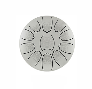 FTD-611F-WH Глюкофон, 15см, Фа мажор, белый, Foix