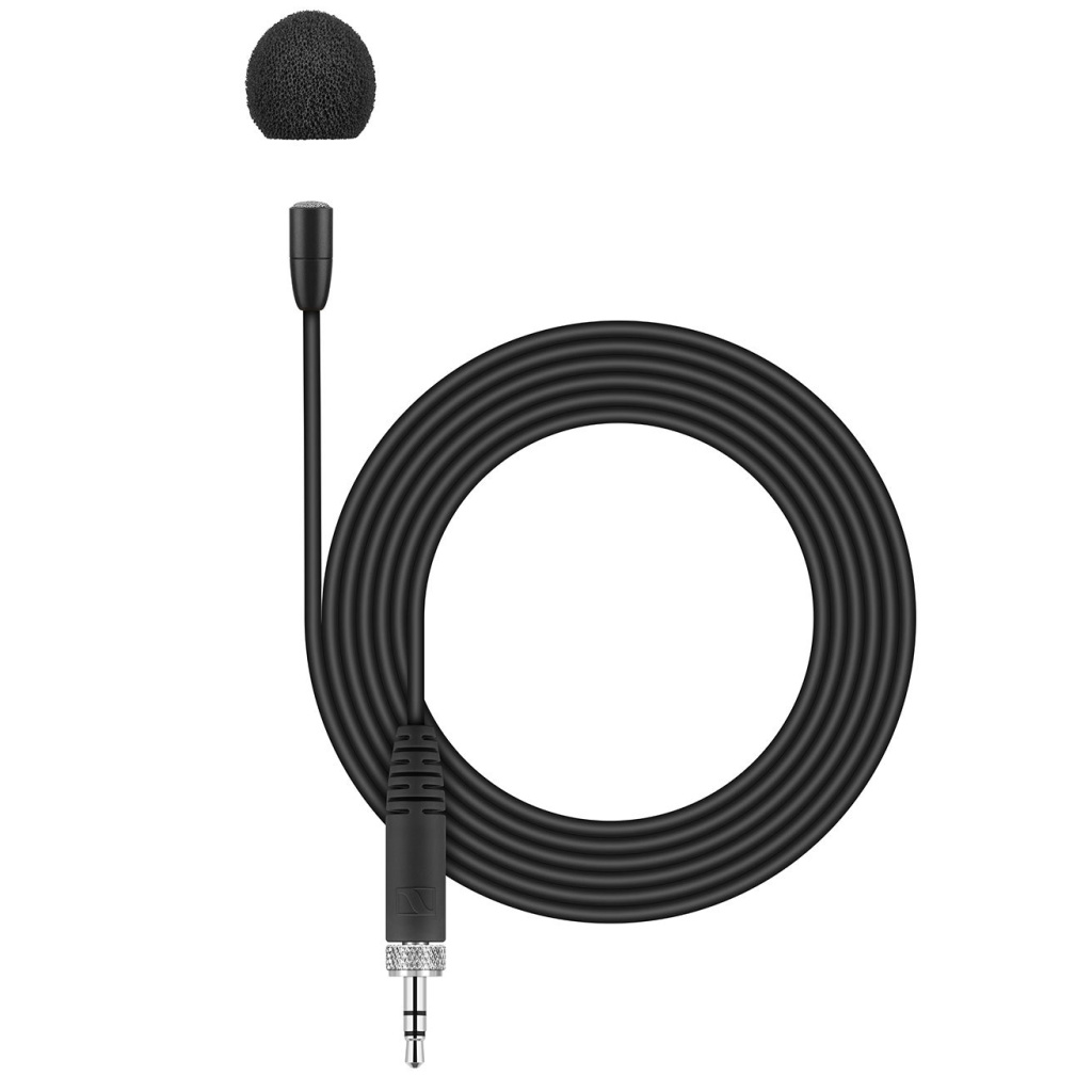 508249 MKE Essential Omni-Black Микрофон петличный, 3.5мм, черный, Sennheiser