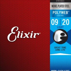 11600 POLYWEB Комплект струн для банджо, Light, 9-20, Elixir