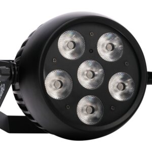 FF-G108 Светодиодный влагозащищённый прожектор 6х18Вт с аккумулятором, Wifi, IP65, LAudio