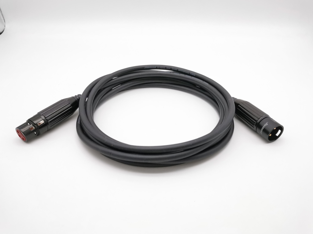 E5-XLR-M-F-0300-0 Кабель микрофонный XLR-M-F, квадропольный, 3м, ZZcable