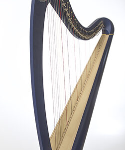 RHL006 Арфа леверсная, 36 струн, цвет: синий, Resonance Harps