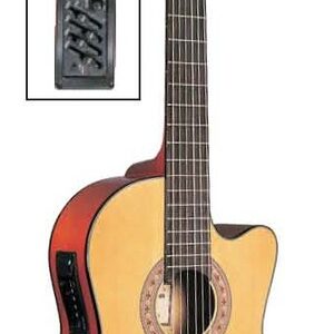 C955CEQ Классическая гитара с звукоснимателем, с вырезом, Caraya