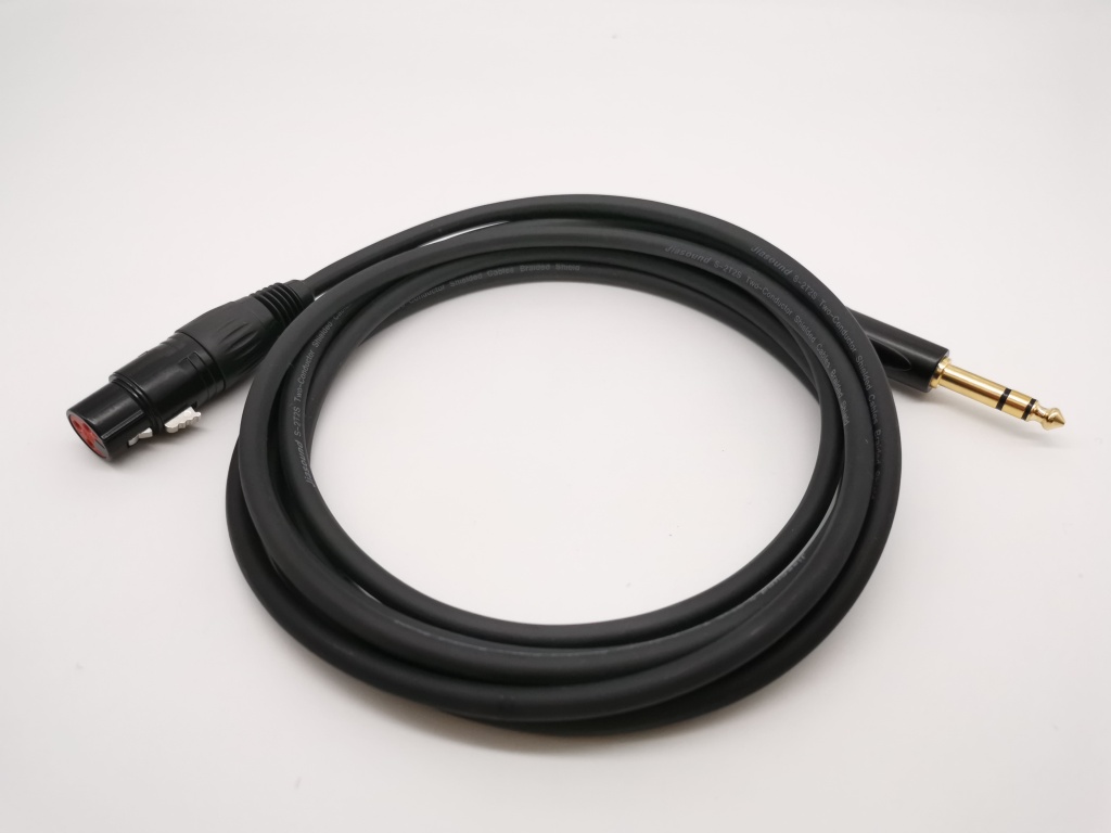 E7-XLR-F-JB-0100-0 Кабель микрофонный XLR-F-JB, 1м, ZZcable