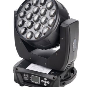ML19W Моторизированная световая "голова", RGBW, 19х15Вт, Bi Ray