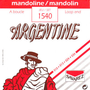1540 Argentine Комплект струн для мандолины, петля, 10-34, Savarez