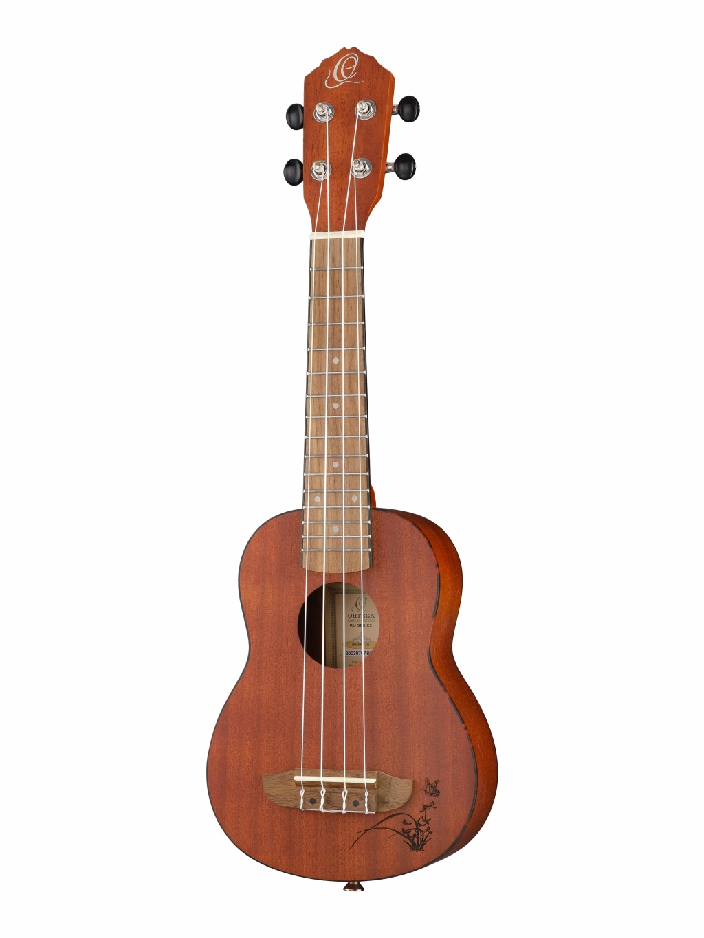 RU5MM-SO RU Series Mahogany Укулеле сопрано, матовый, Ortega