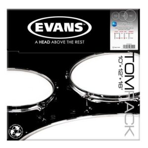 ETP-HYDGL-R Hydraulic Glass Rock Набор пластика для том барабана, 10"/12"/16", Evans