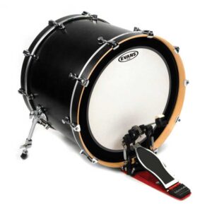 BD24EMADCW EMAD Coated White Пластик для бас-барабана 24", Evans