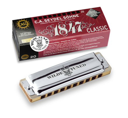 16220D 1847 Classic Wilde Rock D Губная гармошка, Seydel Sohne