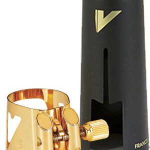 LC06P Optimum Лигатура и колпачок для саксофона сопрано, позолоченная, Vandoren