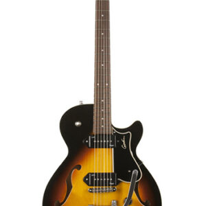 039821 Montreal Premiere Sunburst HG P90 w/Bigsby Электрогитара арктоп, с чехлом, Godin