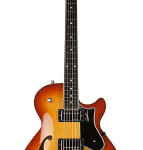 039852 Montreal Premiere Supreme Lightburst Flame HG Электрогитара арктоп, с чехлом, Godin
