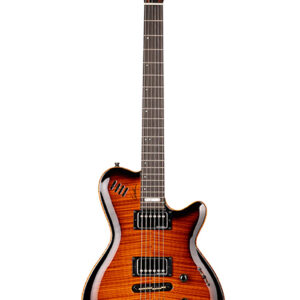 024087 LGX-SA Cognac Burst Flame AA Электрогитара, Godin