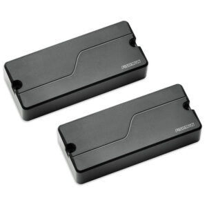 PRF-BS4-SB2 Fluence Bass Soapbar Комплект звукоснимателей для бас-гитары, черные, Fishman