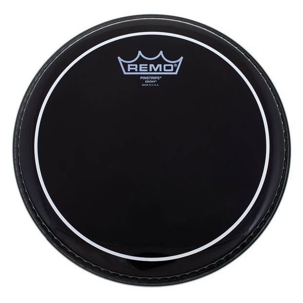 ES-0610-PS Pinstripe Ebony Пластик для малого и том барабана 10", Remo