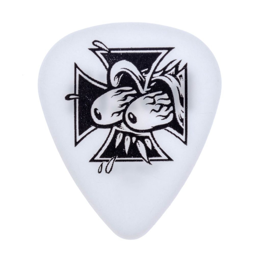 BL41R100 Frank Kozik Eyes Cross Медиаторы 36шт, толщина 1.00мм, Dunlop