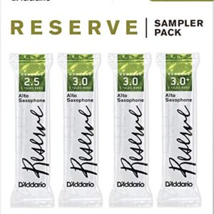 DRS-J25 Reserve Набор тростей для саксофона альт, размер 2.5-3.0+, 4шт, Rico