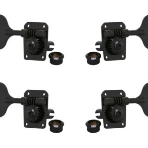 GB10-B-L2+R2 Колки для бас-гитары 2+2, черные, Gotoh