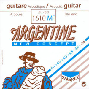 1610MF Argentine Комплект струн для акустической джаз гитары, Light, шарик, 11-46, Savarez