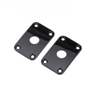 MX1587BK-2 Панель для разъема джек, черная, 2шт, Musiclily