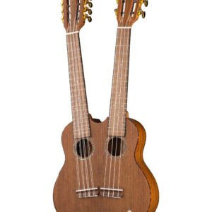 HYDRA Custom Built Series Укулеле тенор, с двумя грифами 4/8 струн, со звукоснимателем, Ortega