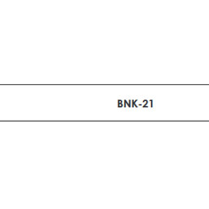 BNK-21W Заготовка нижнего порожка для гитары, кость, 108мм, Hosco